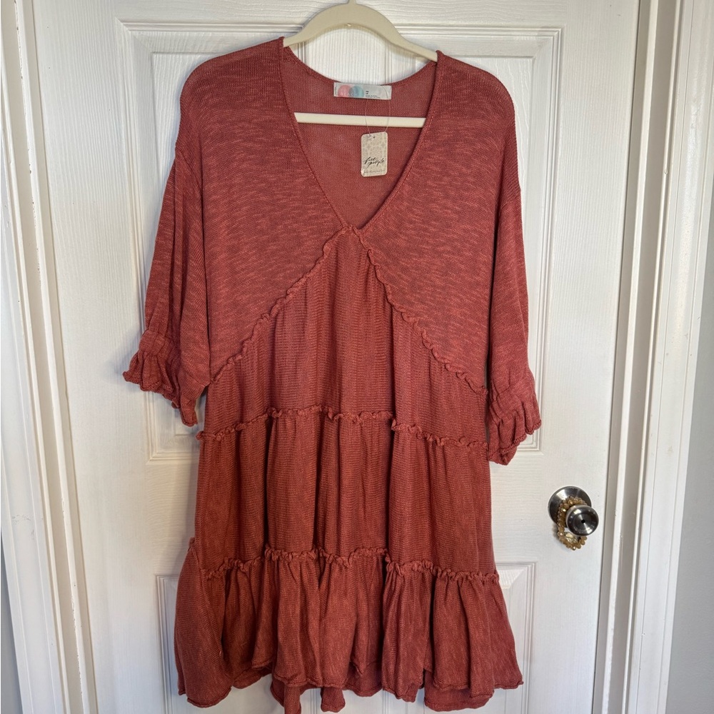 NWT Free People Marykate Sweater Mini Dress